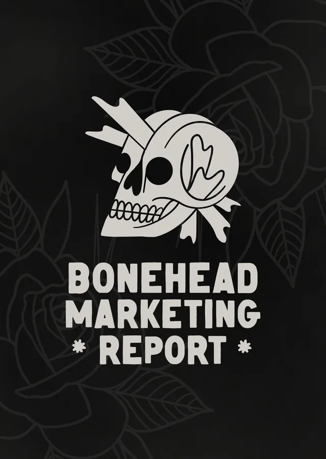 Bonehead Marketing Report cover